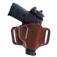 Bianchi Minimalist Right Hand S&W 9F/40F/40V Compact Open-Top Holster w/ Slot, Plain Tan - 19254