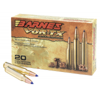 Barnes Bullets VOR-TX 180 gr Tipped TSX Boat Tail .300 Weatherby Mag Ammo, 20/box - 22013