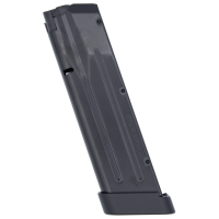 Tanfoglio Magazine, 9mm, 17 Rounds, Black, Fits All Large Frame Tanfoglio