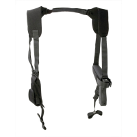 Uncle Mike's Pro Pak Size 36 Right Hand 2" Small Frame Autos Horizontal Shoulder Holster, Textured Black - 77360