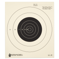 Action Target 25 Yard Bulls-Eye Target, Heavy Tagboard Paper, 10.5"x 12", 100 Pack B-16-100