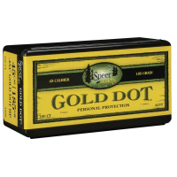 Speer Gold Dot .45 185 gr HP Handgun Bullet, 100/box - 4470