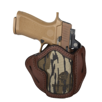 1791 Gunleather Optic Ready H&K VP9SK Leather OWB Holster Right 2.4S, Brown/Mossy Oak - MOBH24SBRWR