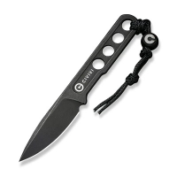 Civivi Circulus, Fixed Blade Knife w/ Sheath, Black - C22012-1