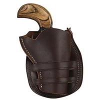 Hunter Company Sheriffs Leather OWB Holster Right 30, Antique Brown - 1094-30