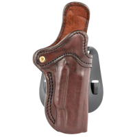 1791 Gunleather Optic Ready 1911 Leather OWB Holster Right 01, Signature Brown - ORPDH1SBRR