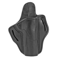 1791 Belt Holster Fits 4" - 5" 1911 Pistols RH, Black Leather - BH1-BLK-R