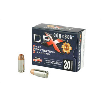 CorBon Deep Penetrating X Bullet 40 S&W Ammo 140 Grain Barnes X, 20 rds/box - DPX40140