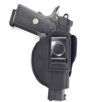 1791 Gunleather 4WH-2 Size 2 Right Hand IWB/OWB Concealment 4-Way Holster, Stealth Black - 4WH-2-SBL-R