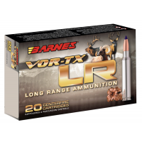 Barnes Bullets VOR-TX LR 95 gr LRX Boat Tail 6mm Creedmoor Ammo, 20/box - 30232