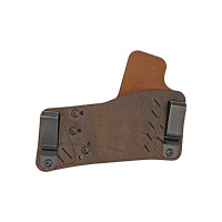 Versacarry Protector S3 RH IWB/OWB Adjustable Multi Fit Holster, Distressed Brown Leather - 52311