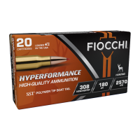 Fiocchi Hyperformance .308 Win 180 gr SST Polymer Tip BT Ammo, 20rds - 308HSC