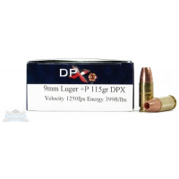 Cor-Bon 9mm 115gr +P DPX Ammunition 20rds - DPX09115/20