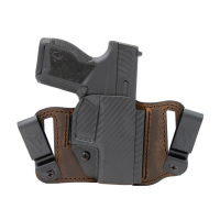 Versacarry Insurgent Deluxe Glock 43 Polymer IWB/OWB Holster Right, Brown - INS201G43