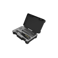 Wheeler Gunsmithing Screwdriver Set, Includes Bit Driver, 42 Bits and Hard Case, Black