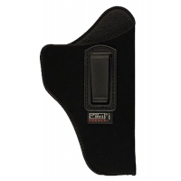 Uncle Mike's Size 5 Left Hand 4.5" to 5" Large Autos Inside-The-Pant Holster w/ Retention Strap, Textured Black - 76052