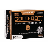 Speer Gold Dot .40 S&W 180 gr GDHP 20 Rounds Ammunition - 23962GD