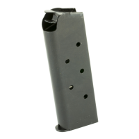 Springfield Magazine, 45ACP, 6 Rounds, Fits Compact, Steel, Blued Finish