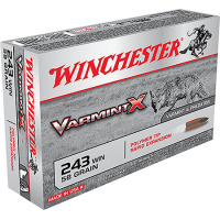 Winchester 243 58gr Varmint-X Ammunition 20rds - X243P