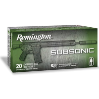 Remington Subsonic 220 gr OTFB .300 Blackout Rifle Ammo, 20/box - 28430