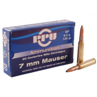 Prvi Partizan 7mm Mauser SP 139 gr 20 Rounds Ammunition - PP7