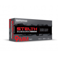 Ammo Inc stelTH 9mm Ammo 165gr TMJ Subsonic 50 rds/box - 9165TMC-STL