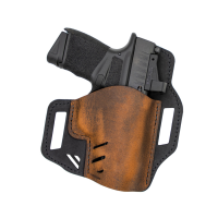 Versacarry Rough Rider Beretta 84F Leather OWB Holster Right 01, Black/Brown - RR1101