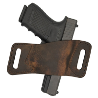 Versacarry Rapid Slide S1 Size 2 Ambidextrous Hand Outside the Waistband Holster, Distressed Brown - WBAOWB22