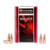 Hornady Traditional 25 Caliber .257 60 gr FP Reloading Bullets, Pack of 100 - 2510