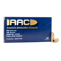 AAC .45 ACP Ammo 230 Grain XTP Hollow Point 50rd Box