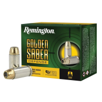 Remington Golden Saber Defense .40 S&W 165 gr Ammo BJHP - 20rds - 27607