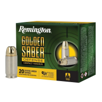 Remington Golden Saber Defense .380 ACP 102 gr Ammo BJHP - 20rds - 27615