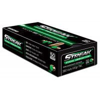 Ammo Inc STREAK 380 Auto 100 Grain TMC Green, 50rds - 380100TMC-STRK-GRN-50