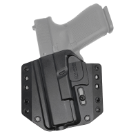 Bravo Concealment BCA Left Hand OWB Concealment Holster for Glock 19, Black - BC101005