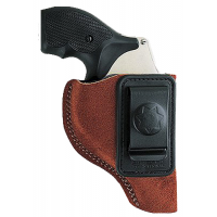 Bianchi Model 6 Right Hand 2" to 3" Colt Ruger Ultra Lightweight Inside-The-Waistband Holster, Rust Suede Tan - 10376