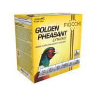 Fiocchi Golden Pheasant 12 Gauge 2.75" #4 Shot Ammo - 1.37 oz - 25rds - 12GPX4