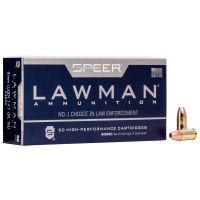 Speer Lawman Training 147 gr Total Metal Jacket 9mm Ammo, 50/box - 53620