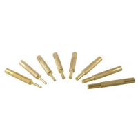 Wheeler Engineering Brass 8-Piece Punch Set