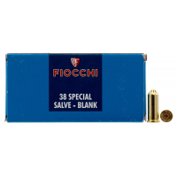 Fiocchi .38 Spl Blank Ammo, 50/box - 38BLANK