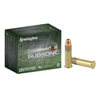 Remington Subsonic Rimfire .22LR 40 gr Ammo HP - 225rds - 21249