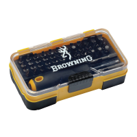 Browning Screwdriver Tool Set, Black/Yellow - Versatile Firearm Tool Kit - 12401