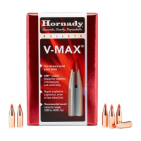 Hornady 22 Cal (.224) V-Max Bullets - 50gr - 100ct - 22261