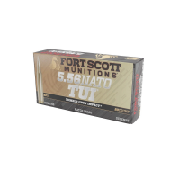 Fort Scott Munitions Tumble Upon Impact 5.56 62 gr Ammo SBS - 20rds - 556062SBV1