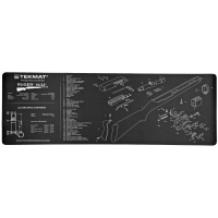 TekMat Ruger 10/22 Rifle Mat, 12"x36", Black, Includes Small Microfiber TekTowel, Packed In Tube