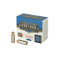 CorBon Self Defense 9mm Ammo 90 Grain JHP +P, 20 rds/box - 990