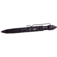 CampCo Aircraft Aluminum Defender Tactical Pen, 6" L, Black - UZITACPEN6BK