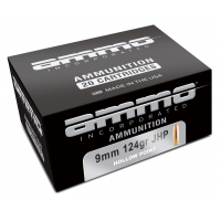 Ammo Inc Signature 9mm Ammo 124 Grain JHP, 20rds