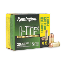 Remington HTP .380 Auto 88 gr Jacketed Hollow Point Ammo, 20/box - 22248