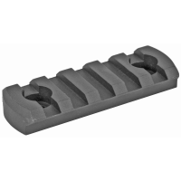 San Tan Tactical Picatinny Rail, 5 Slot, Fits M-LOK, Black