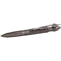 CampCo Aircraft Aluminum Defender Tactical Pen, 6" L, Gun Metal Gray - UZITACPEN4GM